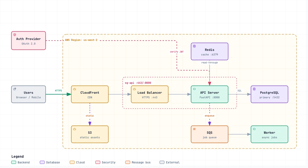 Archify system overview in light theme